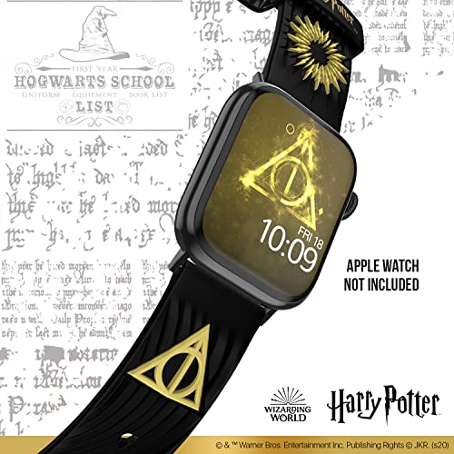 Harry Potter Ñ Deathly Hallows 3D Smartwatch Band Ñ Officially Licensed, Compatible With Every Size & Series Of Apple Watch (Watch Not Included) #TOP4