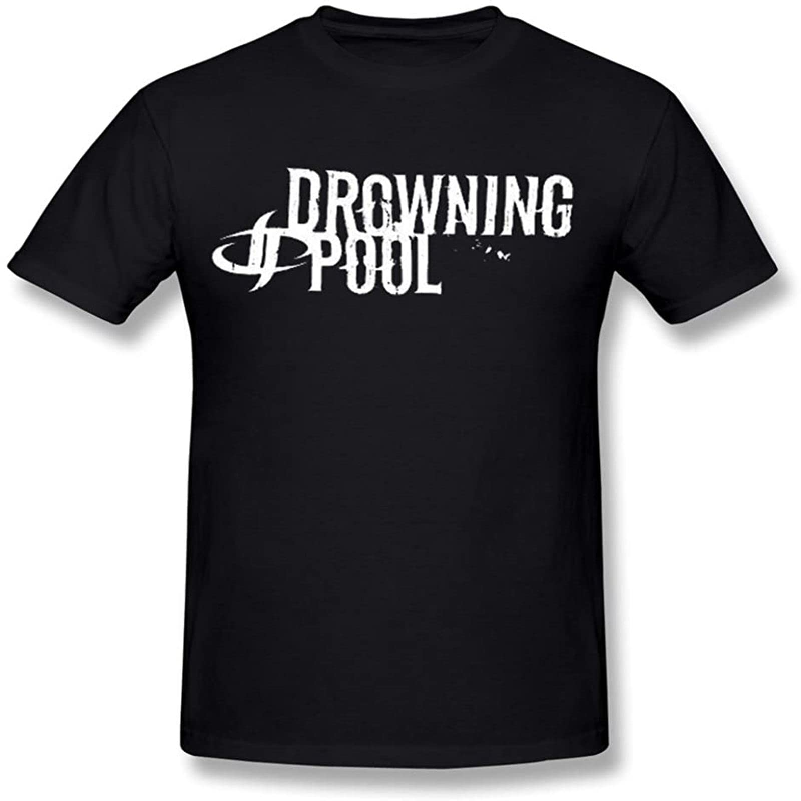 Men's Drowning Pool Logo Art T-Shirt Black L