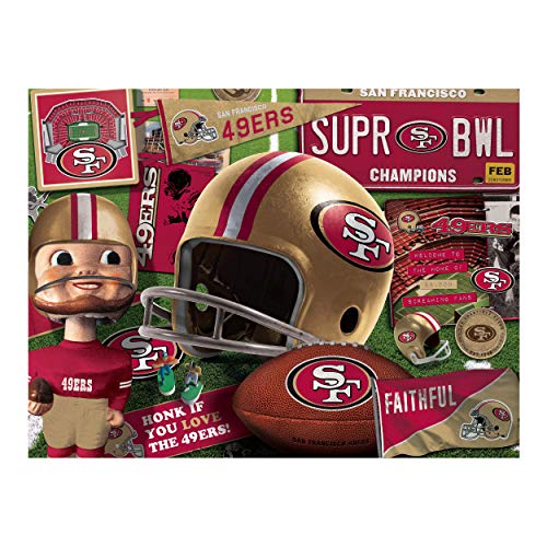 Image of YouTheFan NFL Retro Series Puzzle - 500 Pieces
