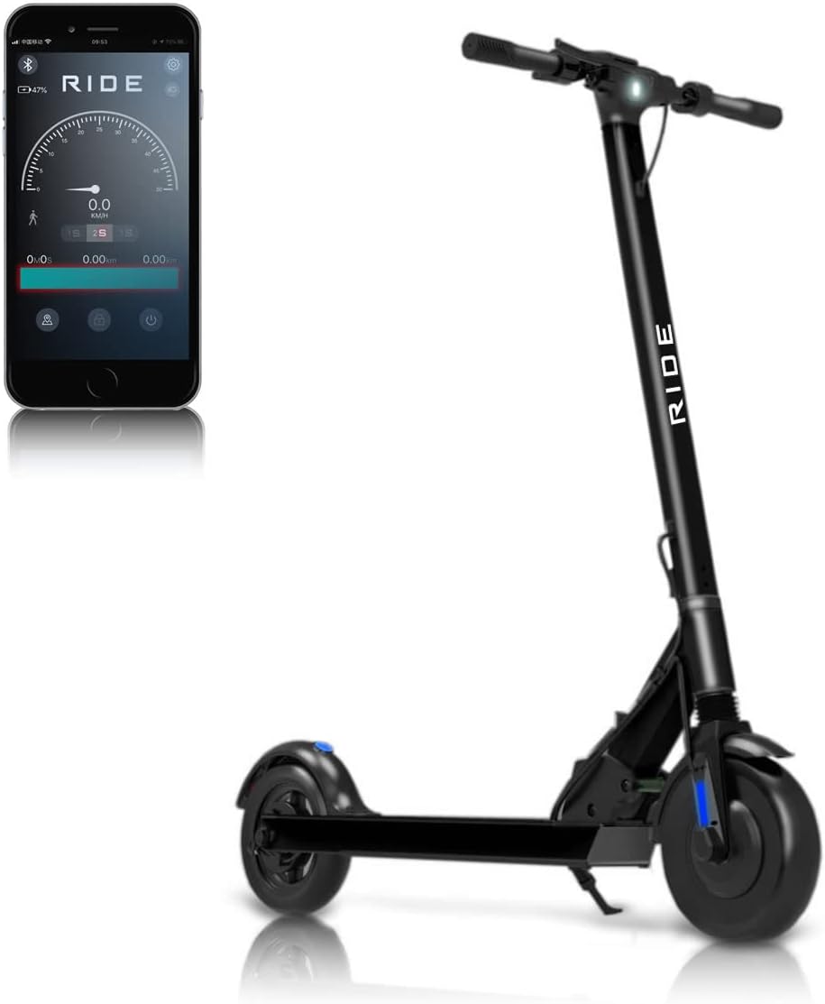 Electric Scooter Adults Fast 25km/h, RIDE GB Portable E Scooter with