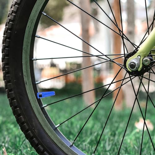 8 Unidades Tapas de Válvula Aluminio con Agujeros para Bicicleta miniatura 5