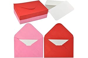 Jiebor Mini Valentine's Day Envelopes and Cards
