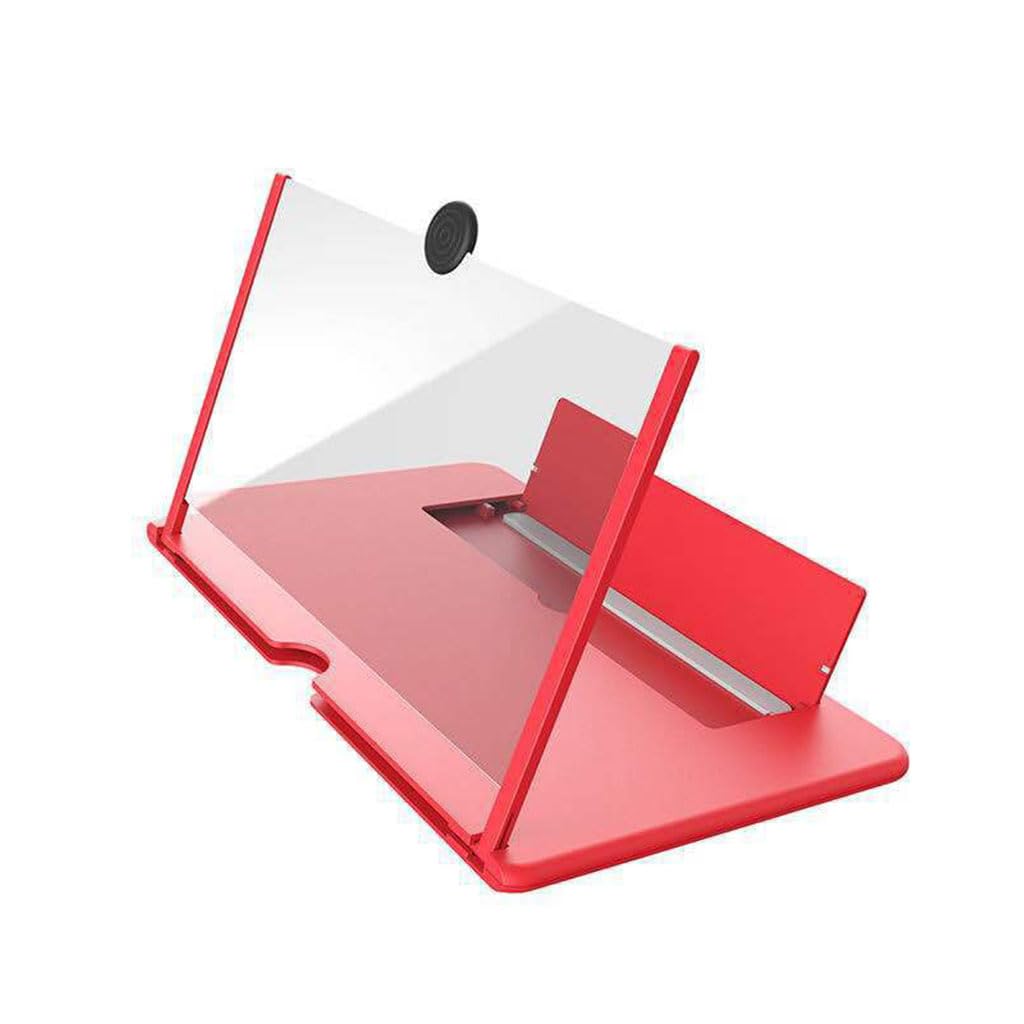 Wysuwany stojak do projekcji z powiększeniem do 12-calowego ekranu telefonu komórkowego, cienki uchwyt na telefon komórkowy o wysokiej rozdzielczości 3D, kompatybilny ze wszystkimi