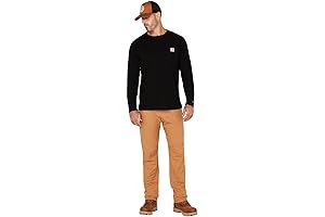 Carhartt Men's Rugged Flex Canvas Double-Front Utility Work Pants: Perfect for Demanding Work Environments