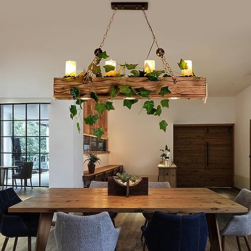 Handgewebte Bambus-Pendelleuchte – Ø35 Cm, Einstellbar, Inkl. LED-Birne, Für Wohnzimmer & Café