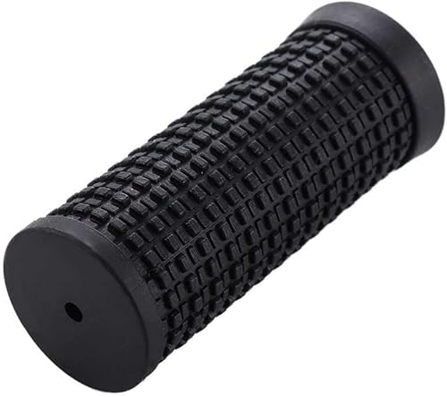 Miniatura 7 de 1 par de empuñaduras para manillar de bicicleta, cubierta protectora negra para manillar de bicicleta, agarres de extremo para scooter, bicicleta