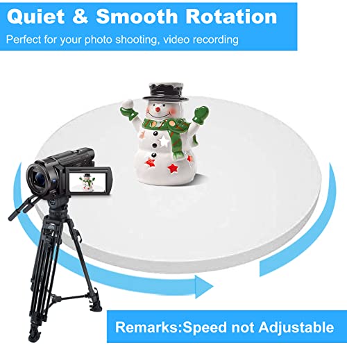 Yuanj Motorized Turntable Display, 360 Degree Electric Rotating Display Turntable For Display Jewelry, Watch, Digital Product, Shampoo, Glass, Bag, Models, Diecast, Jewelry And Collectibles, Christmas #TOP3