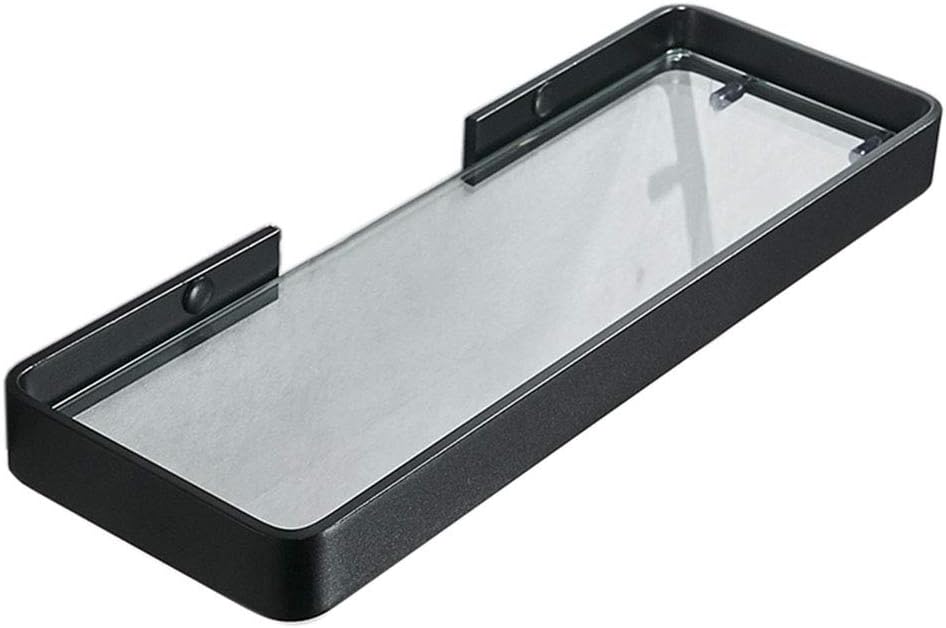 Dressing Table Bathroom Glass Holder, Storage Rack, MultiFunction Space Aluminum