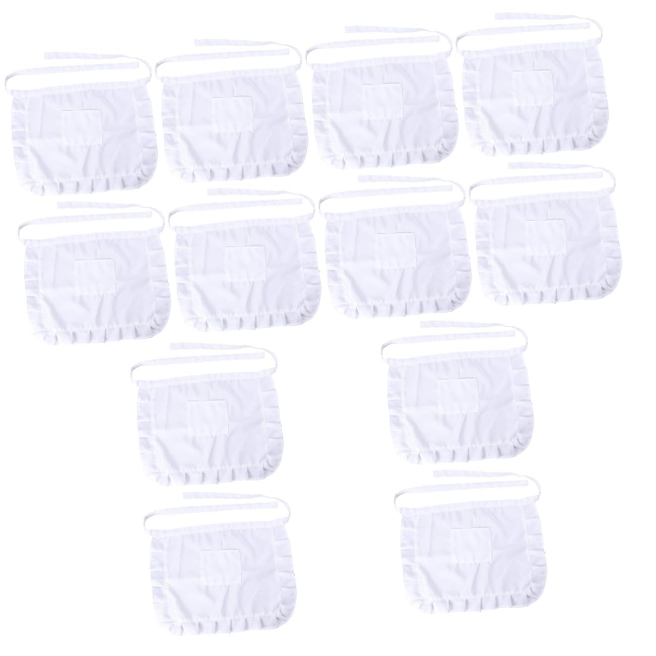 Amosfun delantal de vestido de trabajo para mujeres traje de sirvienta ropa de trabajo para falda delantales traje de mucama de camarera