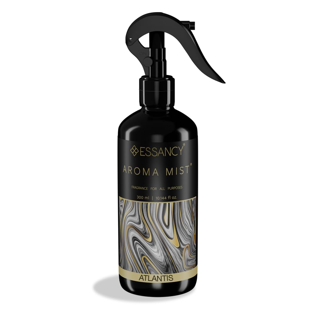 AROMA MIST - ATLANTIS 300 ML PREMIUM AIR FRESHENER - OCEANIC SCENT THAT ELIMINATES UNWANTED ODORS