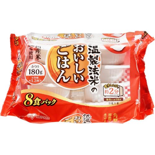 Amazon | アイリスフーズ 低温製法米のおいしいごはん 国産米100% 180g