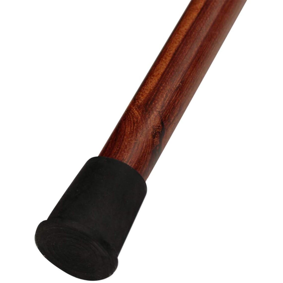 Ajuny Canne De Marche Faite À La Main pour Hommes Femmes Et Personnes Âgées avec Manche en Bois Et Laiton Légère Et Durable Design Élégant pour Adultes