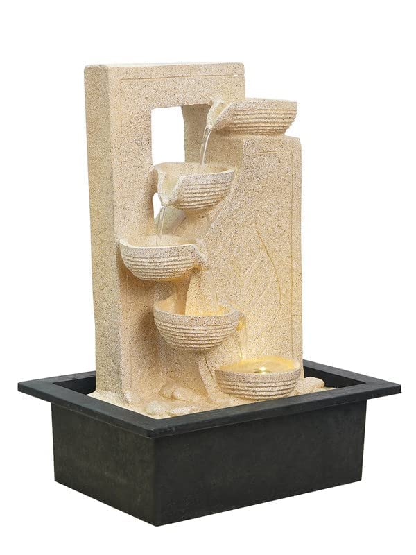 CHRONIKLE Store CHRONIKLE Polyresin 4 Diya Steps Indoor Water 2.25 kg - Image 6
