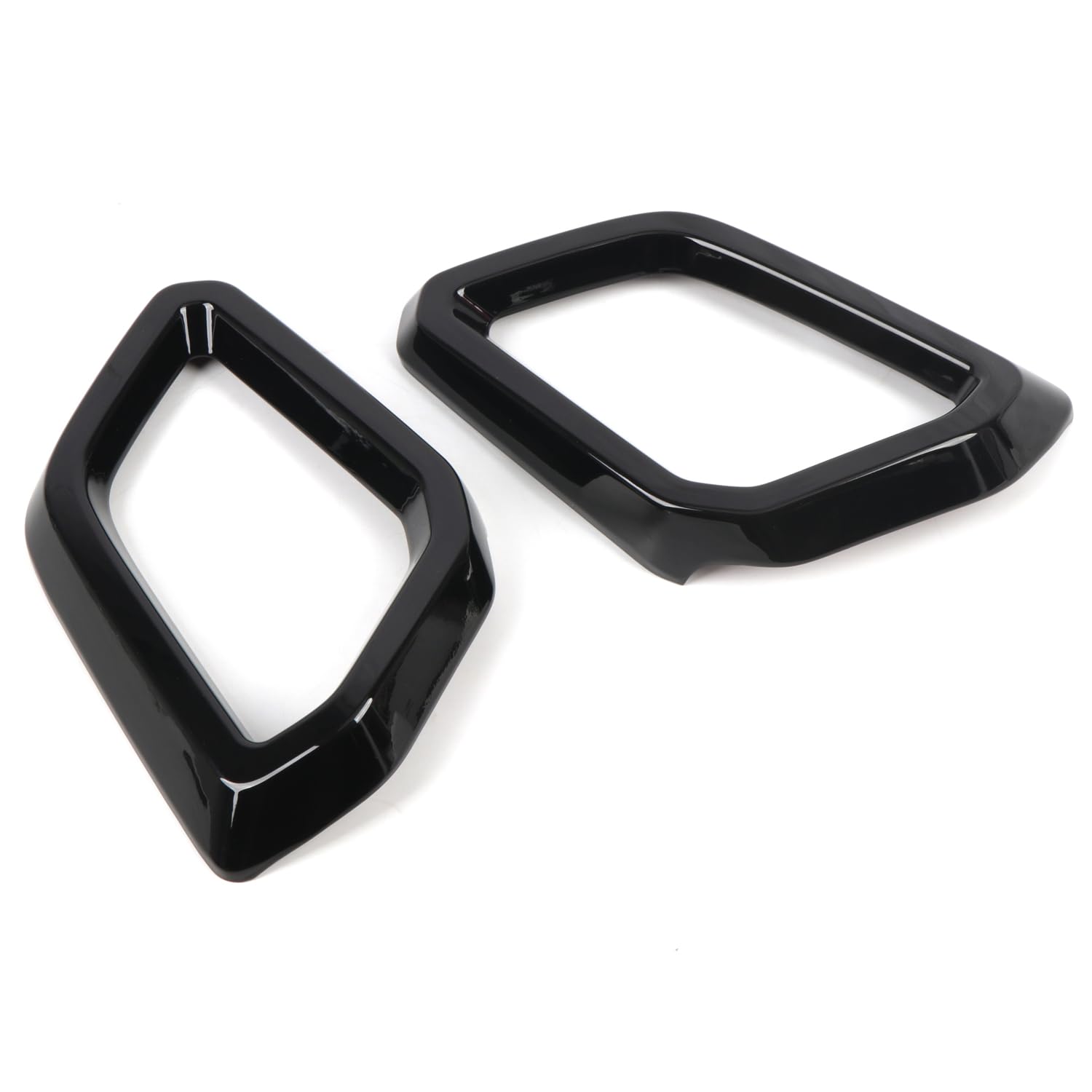 for Honda CRV CR-V Sport Touring 2023 2024 2025 Car Accessories ABS Front Bottom Bumper Lid Cover Strip Trim 2PCS (Glossy Black)