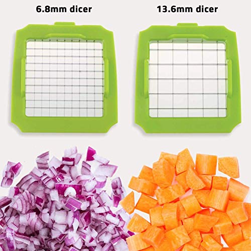 Mueller Austria Onion Chopper Pro Vegetable Chopper - Strongest - 30% Heavier Duty Vegetable Slicer Dicer Cutter with Container