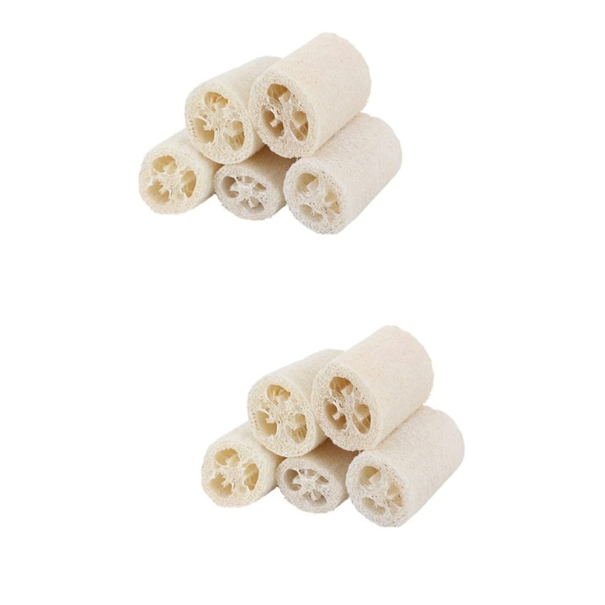 FRCOLOR 10pezzi Spugne Loofah Per e Doccia Scrub Per Esfoliante Fibroso Per La Della e