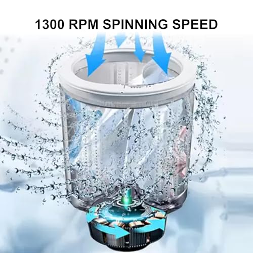 Image of Foxsky 8.0 kg Semi-Automatic Top Load Washing Machine Appliance (Aqua Wash)