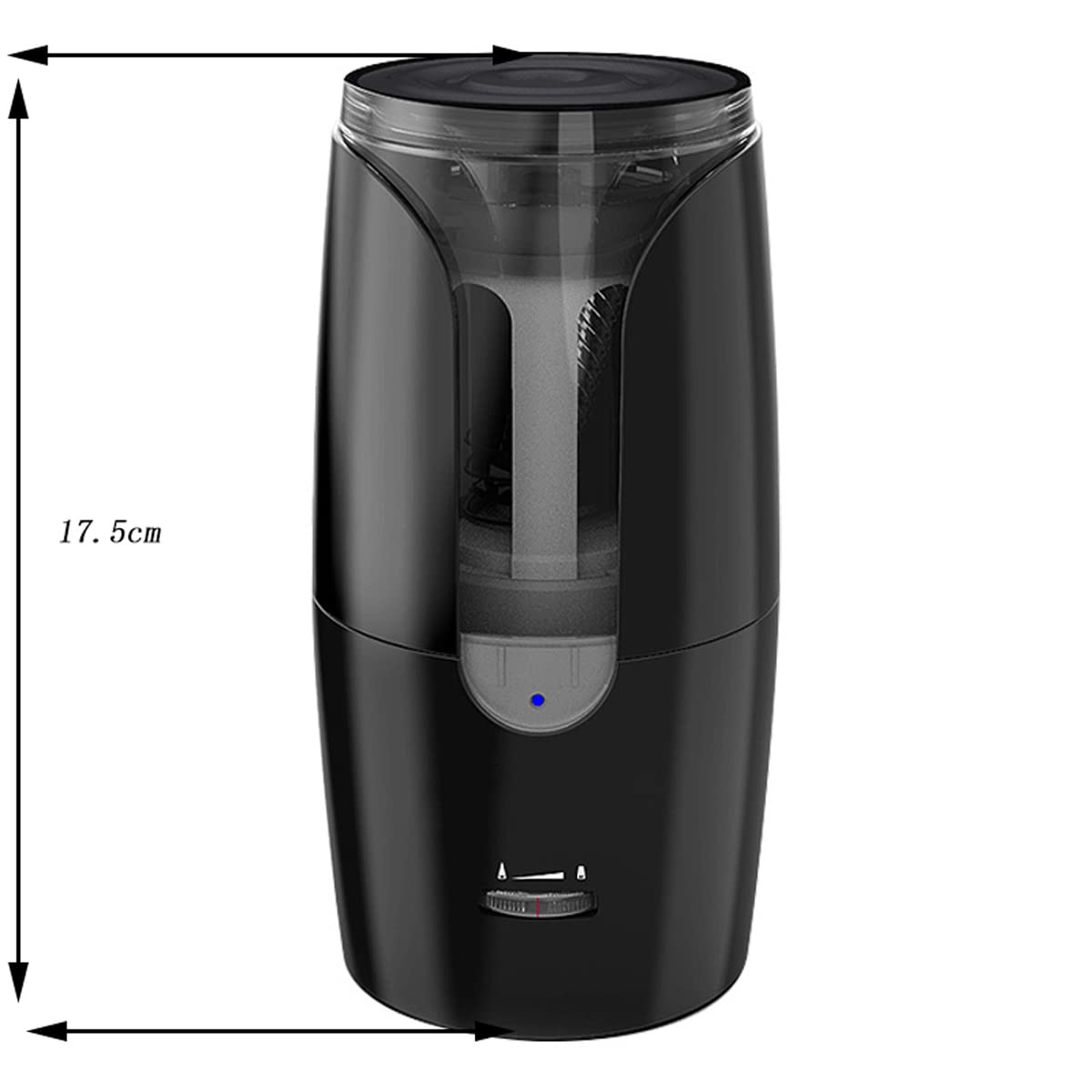 Temperamatite Elettrico | Temperamatite Automatico Regolabile in Spessore con Ricarica USB | Strumenti per Studenti e Forniture Scolastiche