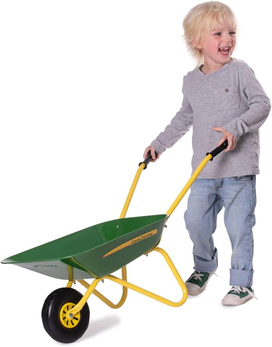 Rolly Toys John Deere Kids Wheelbarrow