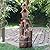 Alpine Corporation 35" Tall Outdoor 3-Tier Birdhouse Water Fountain Yard Art Decor