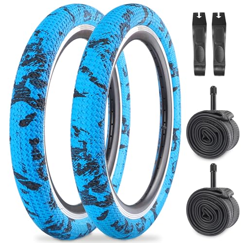 WEEROCK Bike Tire Kid Bike Tires 20 Inch Tires (56-406) 2 Pack 20 x 2.1 Folding...