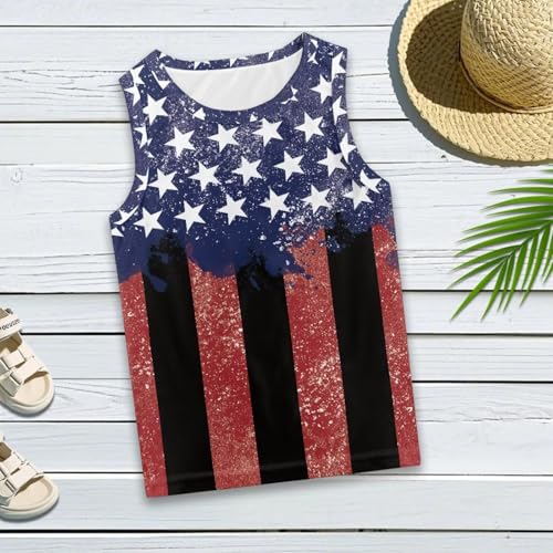Cumagical Boys' Action Tank Top Dynamic Designs for Active Kids Breathable Comfort3