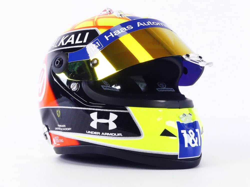 Mini Helmet- Miniaturowy samochód kolekcjonerski, MKS-MH-2-2021-R, żółty/czarny