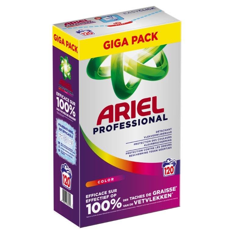 Ariel Professional Color Detergente en polvo – 6,6 kg – 120 lavados