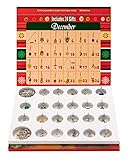 COUNTDOWN BIS WEIHNACHTEN - Der Kalender ist mit weihnachtlichen Motiven bedruckt und an dem sich kleine Türchen öffnen lässt, hinter dem sich 24 stk kleine Überraschungen befindet. Vom 1. bis 24. Dezember. Jeden Tag kann mann ein Türchen am Adventskalender aufmachen und ein kleines Geschenk bekommen. Sehr gut für Jungen und Mädchen, Gefährte, Väter oder Mütter ist es ein großartiges Geschenk.