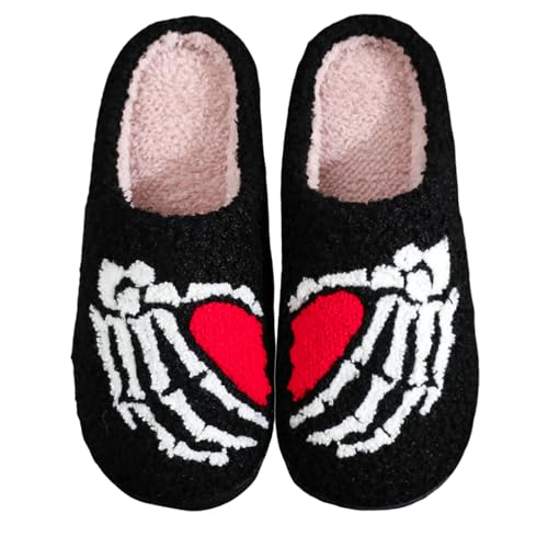 Image of Slippers for Women Men Fuzzy Memory Foam Slipper Fluffy Winter Soft Warm Slip On House Shoes