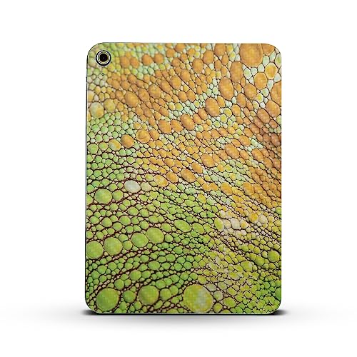 Image of MightySkins Carbon Fiber Skin Compatible with Apple iPad 10.9 inch 10th Gen (2022) Full Wrap Kit - Iguana Skin | Protective, Durable Textured Carbon Fiber Finish | Easy to Apply | Made in The USA