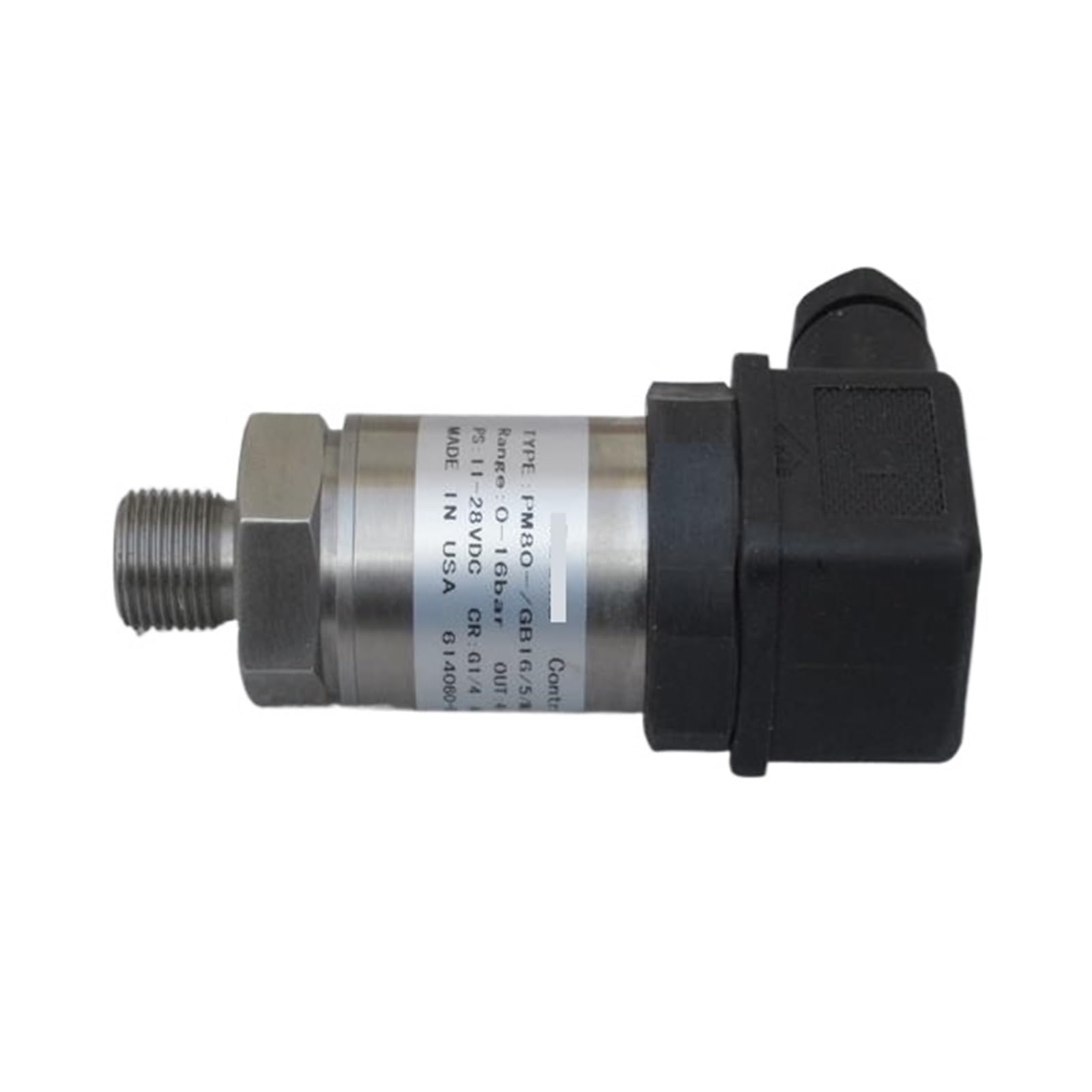 Sensor de presostato PM80-/GB16/5/M/22/A/3/G para control de trenes
