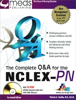 Paperback The Complete Q&A for the NCLEX-PN (Book w/CD-ROM) Book