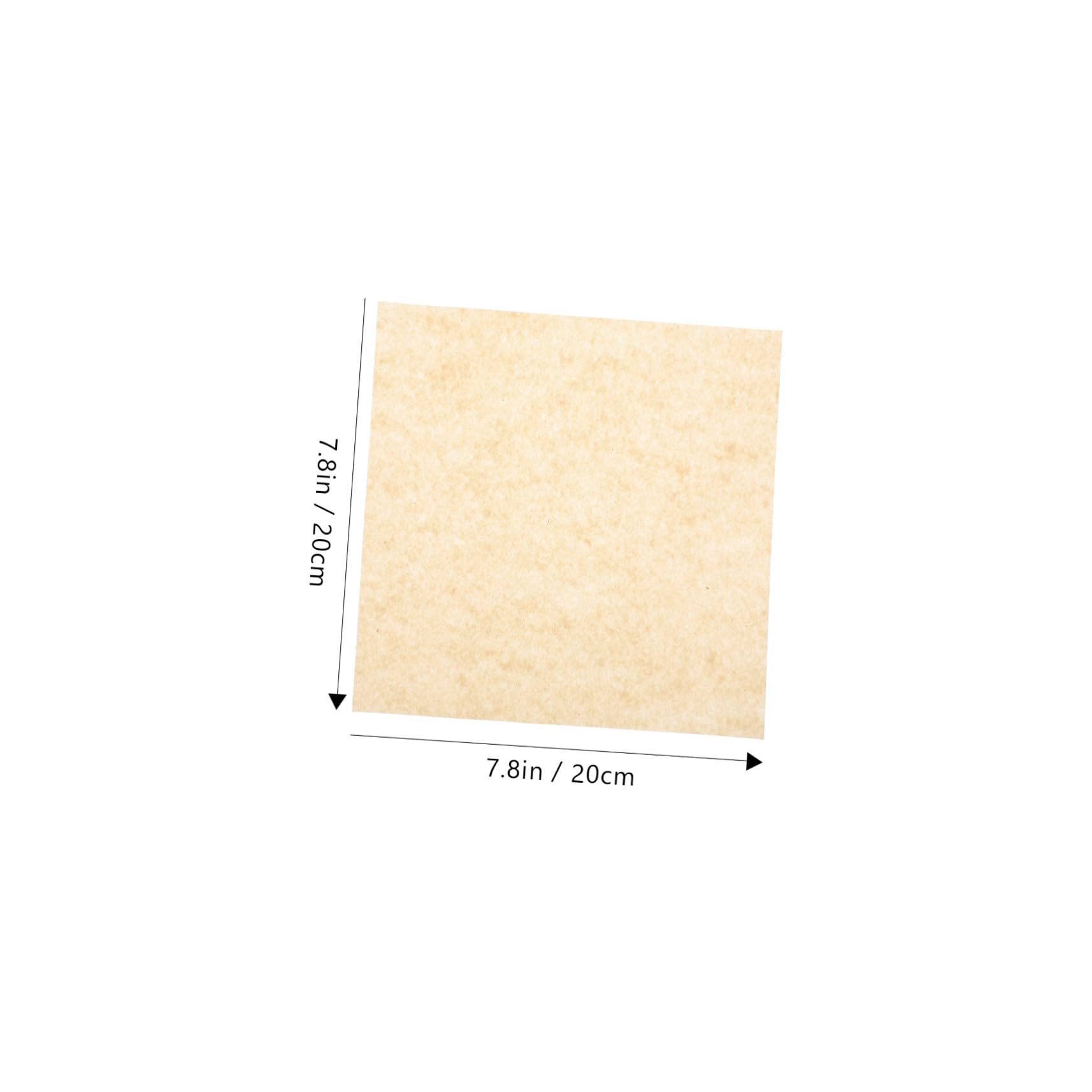 TOYANDONA 500 Hojas De Papel Para Bandeja De Horno Papel Para Hornear Bandejas Para Freidoras Para Horno Para Hornear Sin Blanquear Para Repostería Para