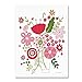 Valentines Flowers IV by Farida Zaman, 14x19-Inch Canvas Wall Art