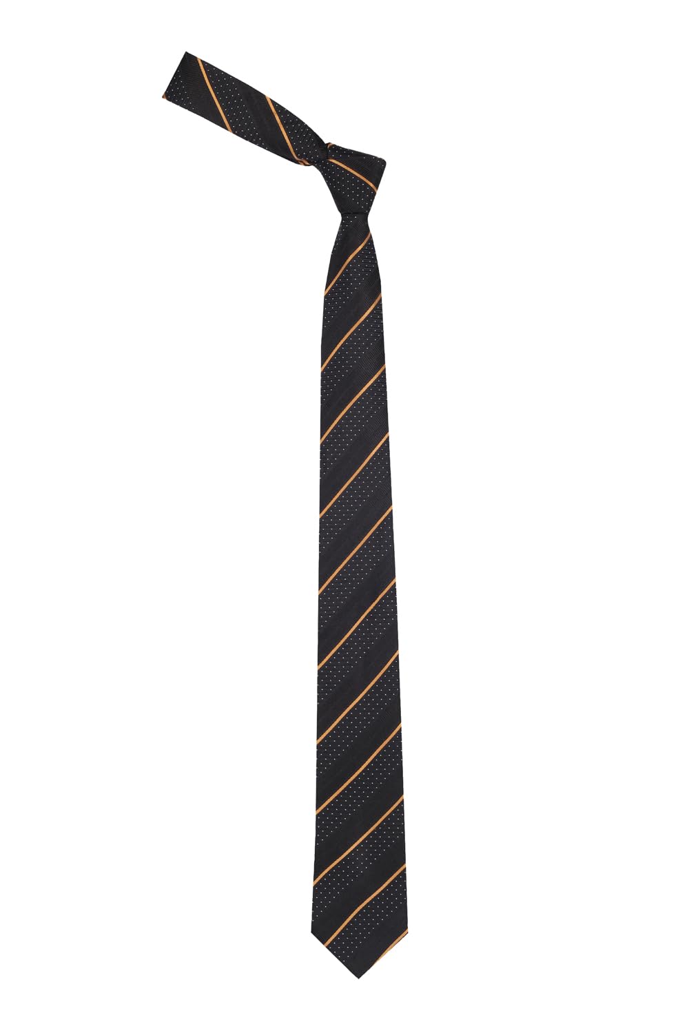 peter england Men Grey Embroidered Tie-picture-14