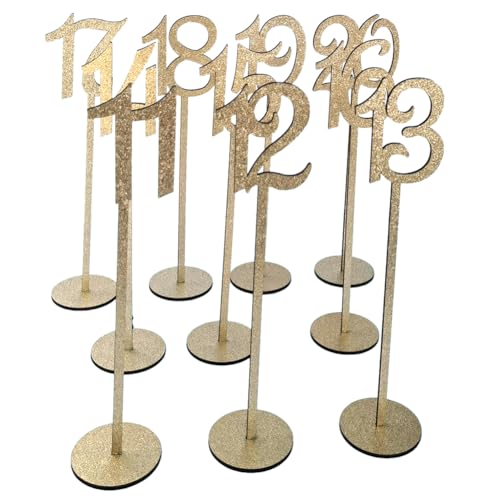 Numéros de table pour guider les invités de mariage facilement