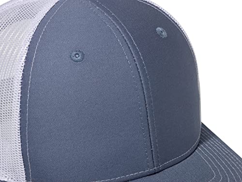 Image of Quanhaigou Trucker Hat - Mesh Snap Back - Unisex Adjustable Baseball Cap - Outdoor Hats for Men Women