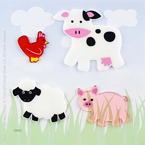 Design Ideas GelGems Bag-Sm-Farm Friends