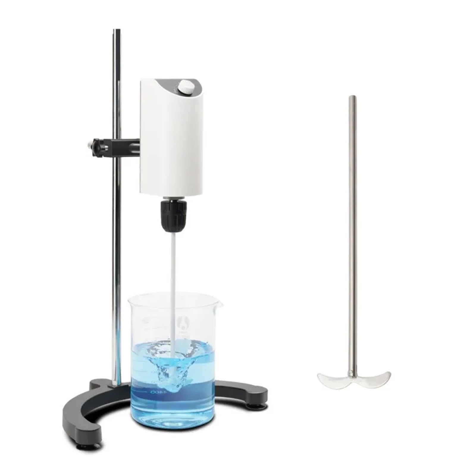 Viscosimetro, Miscelatore con agitatore sopraelevato display digitale a LED da laboratorio elettrico Attrezzatura Capacità massima di agitazione: 10 litri(220)