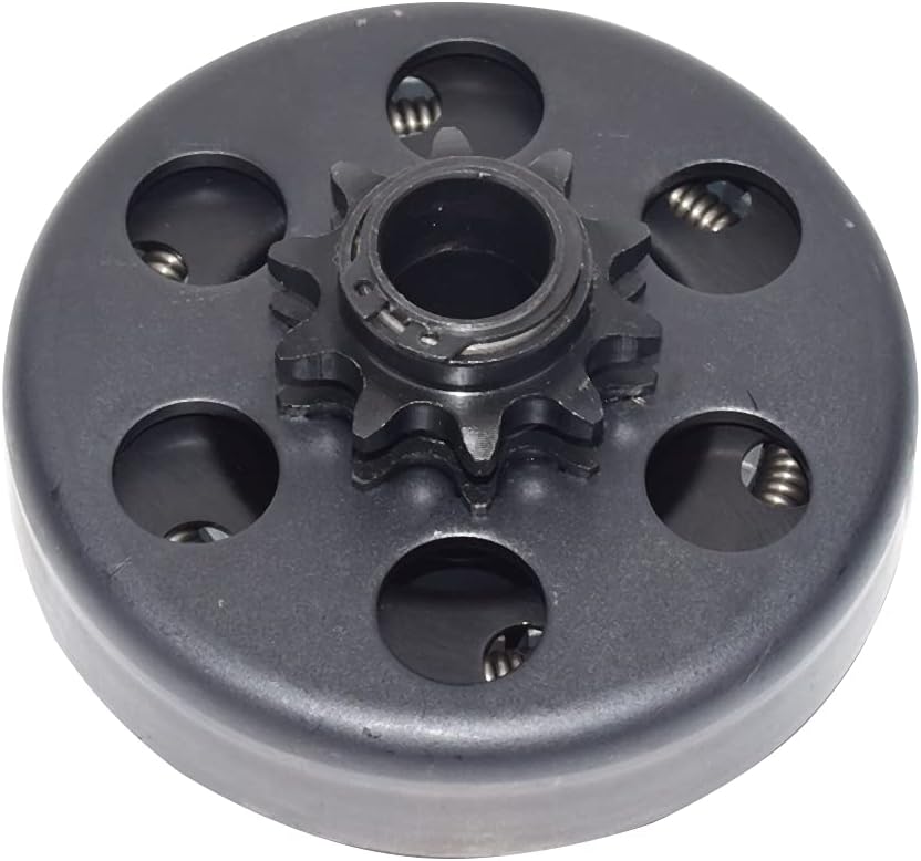 DEDC 10T Centrifugal Clutch 10 Tooth 3/4inch Bore 40 41 420 Chain Model for Mini Bike Honda Engines, Horse Power up to 8HP
