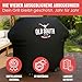 Old South - Grillabdeckung Wetterfest - Grill Abdeckhaube für Weber, Napoleon, Enders, Rösle Gasgrill - Grillhaube Cover Wasserdicht (132 x 65 x 110 cm)