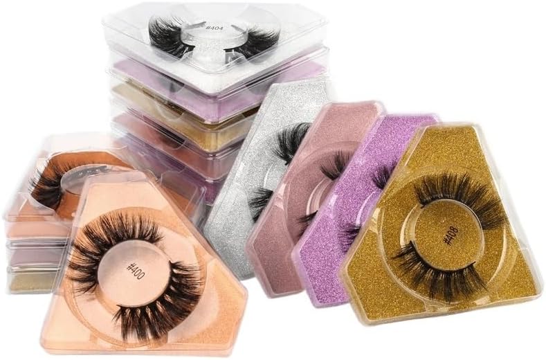 UAMOU まつげ 10/20/30/100 3D フェイクミンクまつげふわふわソフトうっすらボリュームナチュラルロングつけまつげエ