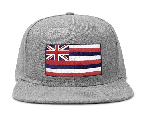 Image of International Tie State Hat for Men and Women, Adjustable Snapback Trucker Baseball Cap with Embroidered Patch