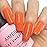 AIMEILI Soak Off U V LED Gel Nail Polish - Orange Sweetie (027) 10ml