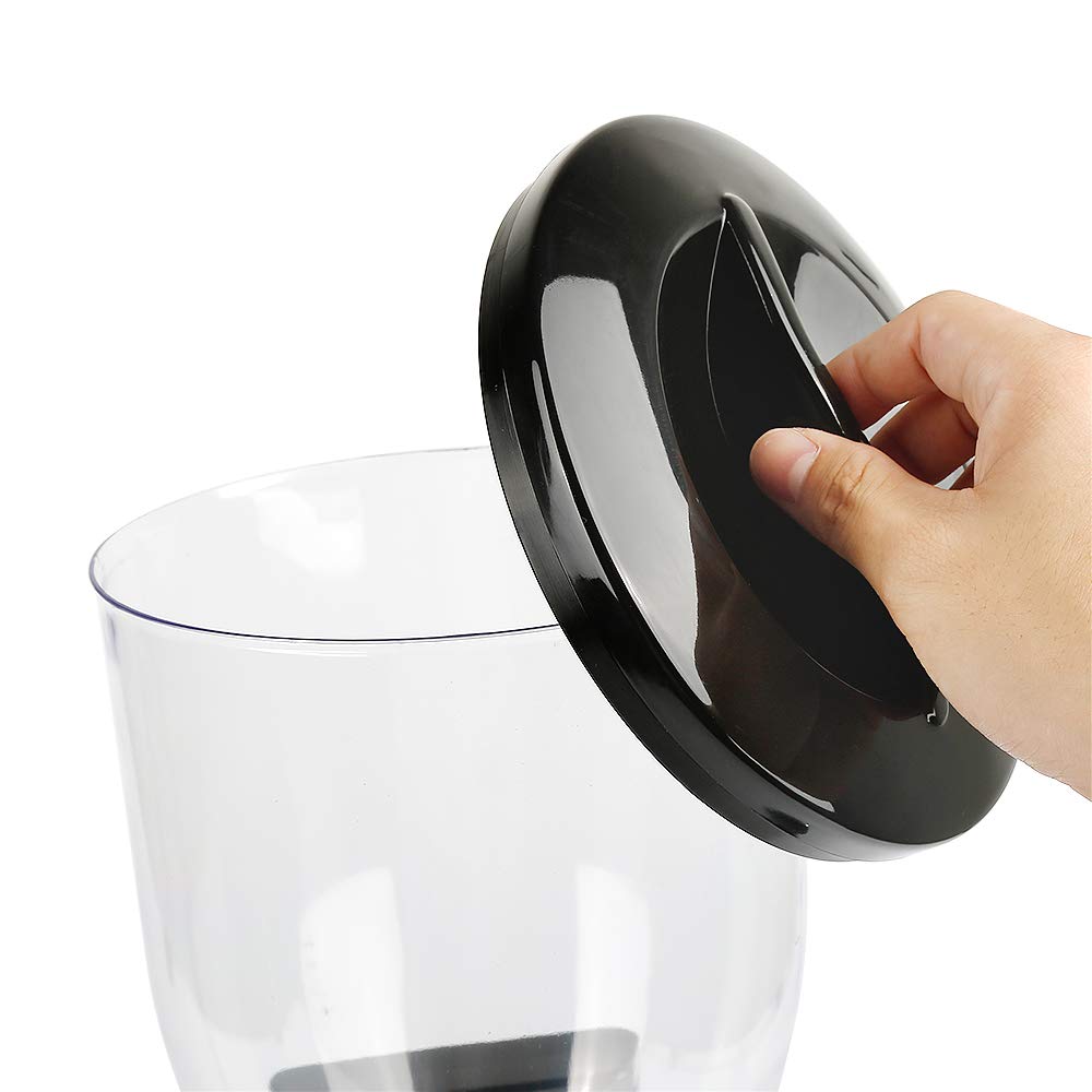 Dispenser Cereali Bakaji - Contenitore 500gr Con Dosatore, Bianco, Per Cucina