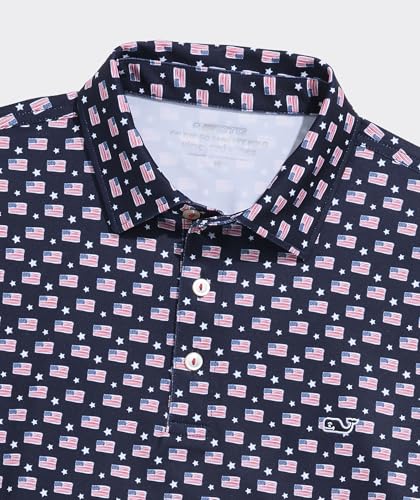 vineyard vines Men's Printed Sankaty Polo2