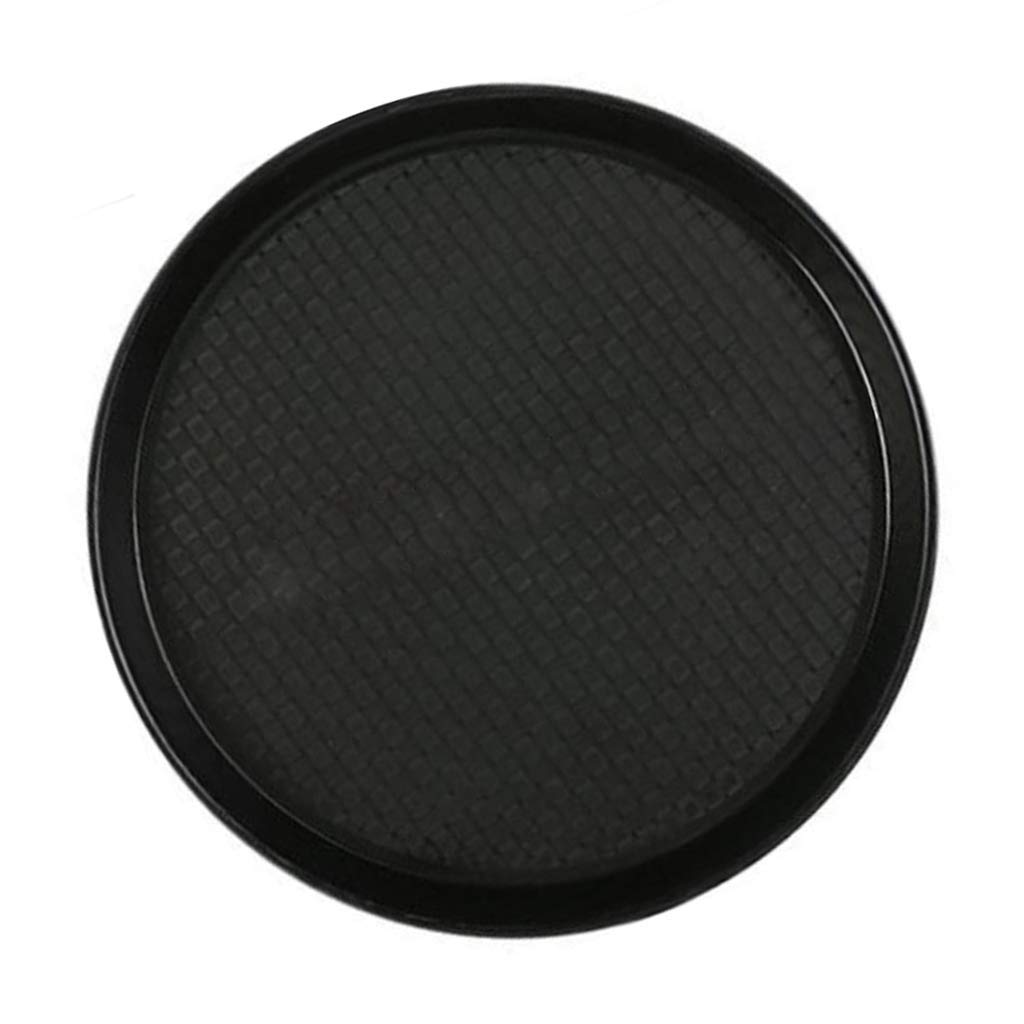 Bandeja para Servir Bandeja de Desayuno Bandeja de Camarero Café Té Bandeja de Frutas para Restaurante de Hotel Redondo