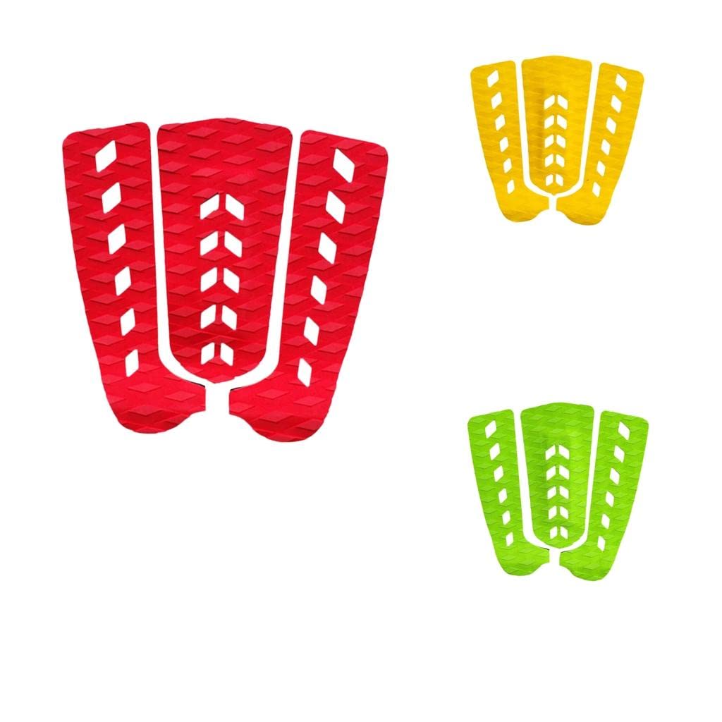 Oshhni Conjunto de 3 Almohadillas Antideslizantes para Tablas de Surf