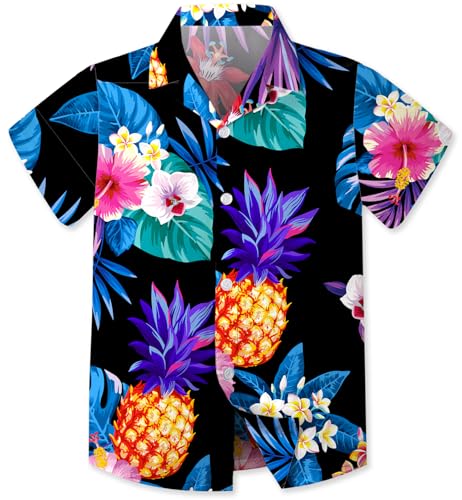 Image of SANGTREE Family Matching Hawaiian Outfits , Casual Beach Travel Clothes ,Vacation Clothing Set for Women & Men & Girls & Boys